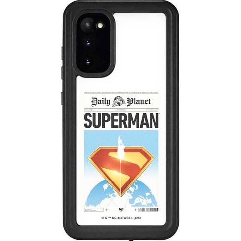 Superman 2025 Daily Planet Superman Cover Galaxy S20 Waterproof Case