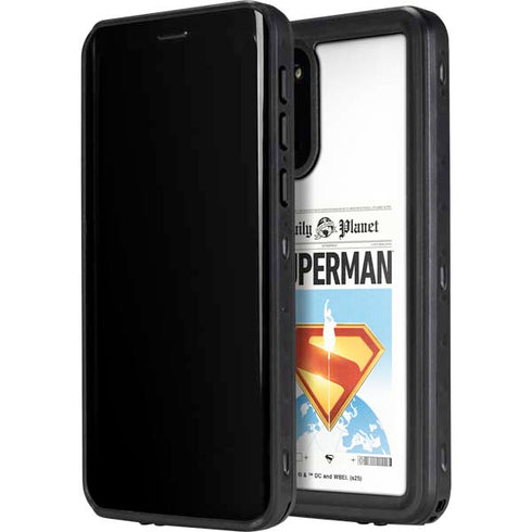 Superman 2025 Daily Planet Superman Cover Galaxy S20 Waterproof Case