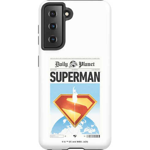 Superman 2025 Daily Planet Superman Cover Galaxy S21 5G Pro Case