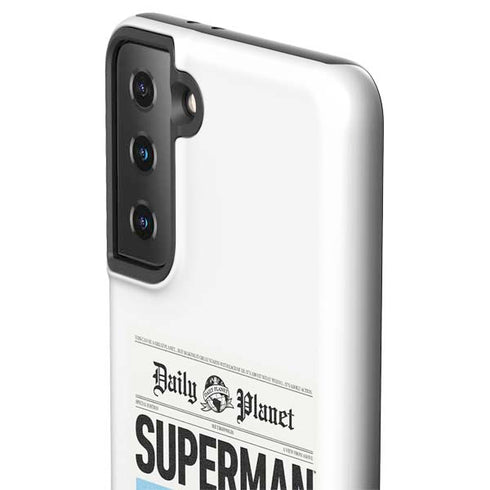 Superman 2025 Daily Planet Superman Cover Galaxy S21 FE Pro Case