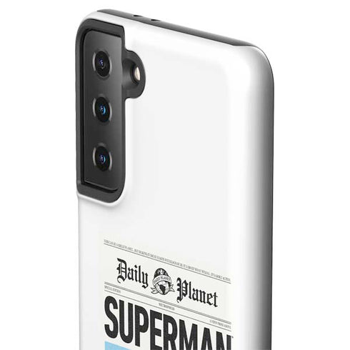 Superman 2025 Daily Planet Superman Cover Galaxy S21 Plus 5G Pro Case