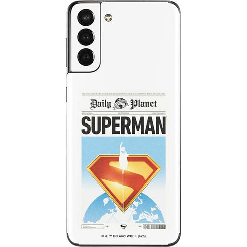 Superman 2025 Daily Planet Superman Cover Galaxy S21 Plus 5G Skin