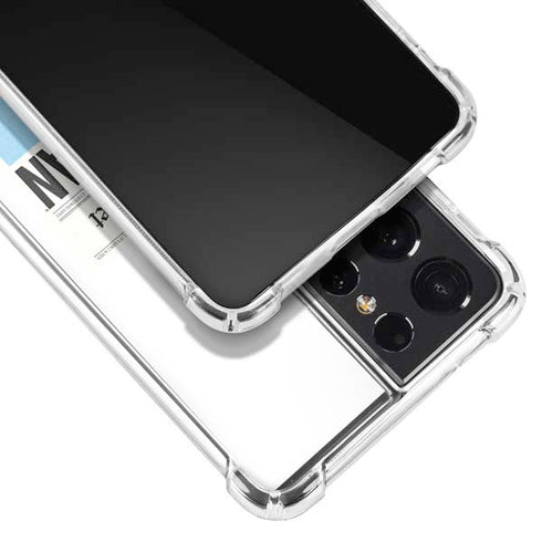 Superman 2025 Daily Planet Superman Cover Galaxy S21 Ultra 5G Clear Case