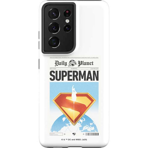 Superman 2025 Daily Planet Superman Cover Galaxy S21 Ultra 5G Pro Case
