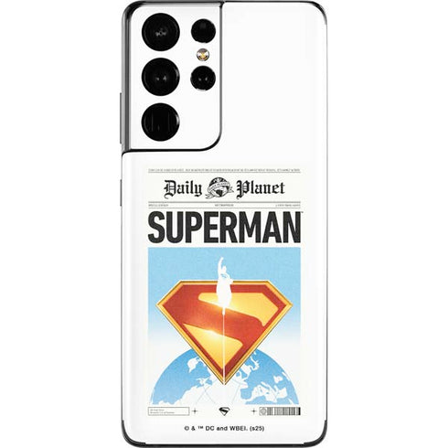 Superman 2025 Daily Planet Superman Cover Galaxy S21 Ultra 5G Skin