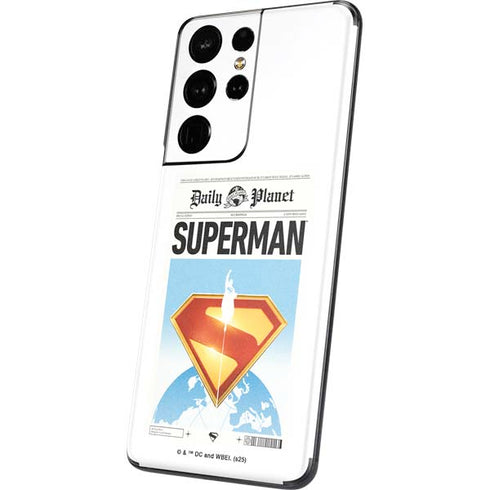 Superman 2025 Daily Planet Superman Cover Galaxy S21 Ultra 5G Skin