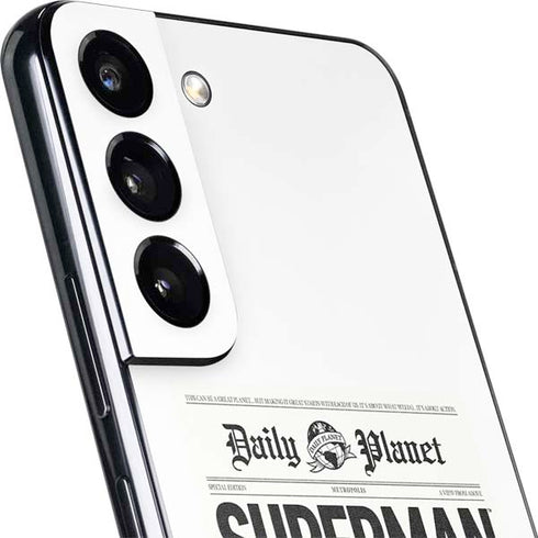 Superman 2025 Daily Planet Superman Cover Galaxy S22 Skin