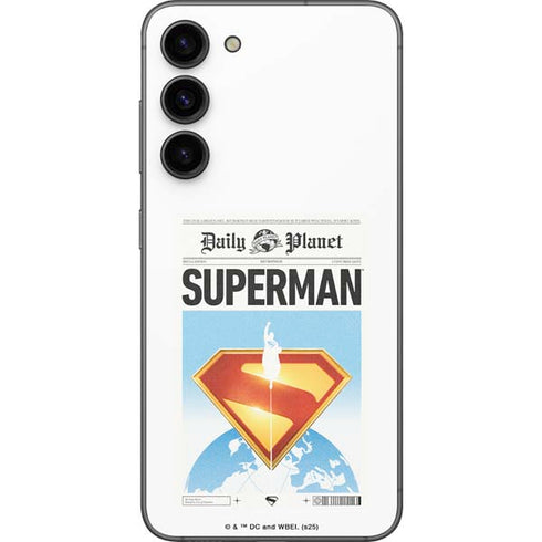Superman 2025 Daily Planet Superman Cover Galaxy S23 FE Skin