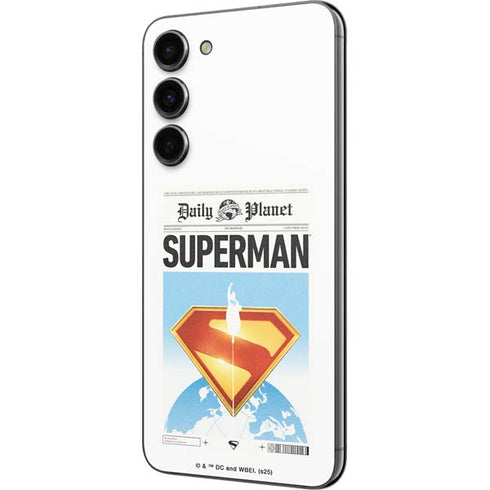 Superman 2025 Daily Planet Superman Cover Galaxy S23 FE Skin