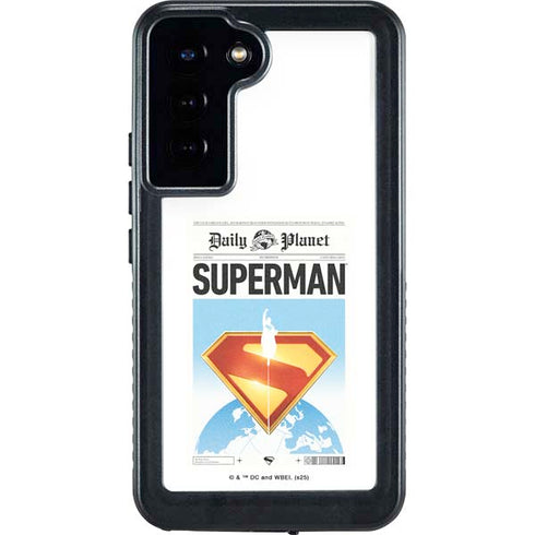 Superman 2025 Daily Planet Superman Cover Galaxy S23 Plus Waterproof Case