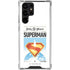 Superman 2025 Daily Planet Superman Cover Galaxy S23 Ultra Clear Case