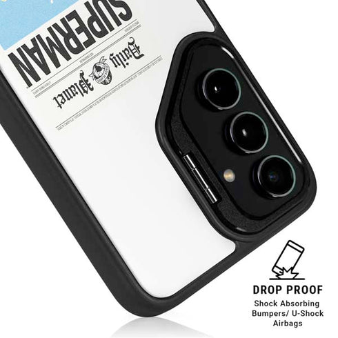 Superman 2025 Daily Planet Superman Cover Galaxy S24 FE Kickstand Case