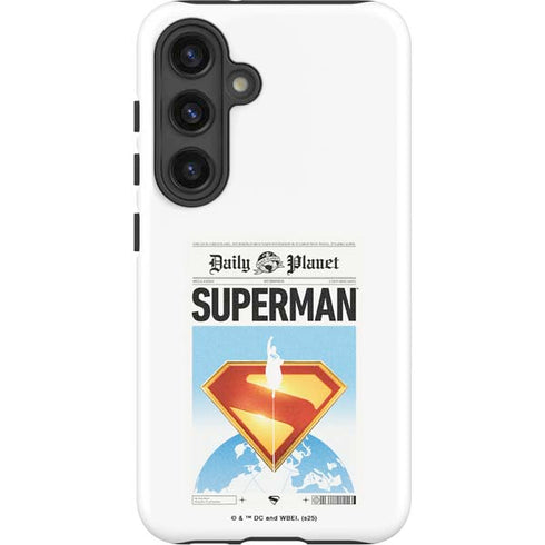 Superman 2025 Daily Planet Superman Cover Galaxy S24 Impact Case