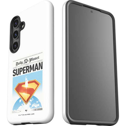 Superman 2025 Daily Planet Superman Cover Galaxy S24 Plus Impact Case
