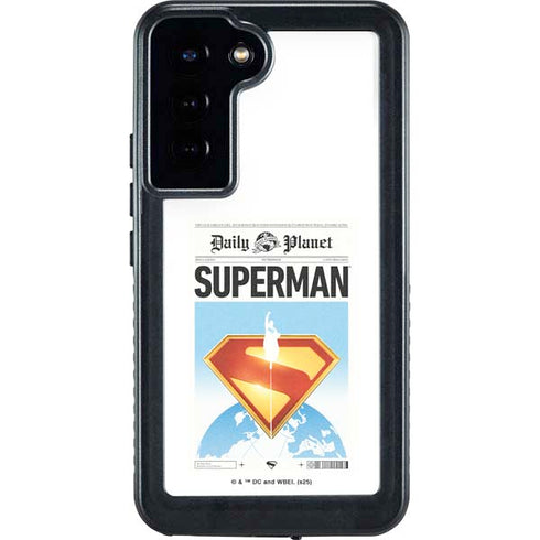 Superman 2025 Daily Planet Superman Cover Galaxy S24 Plus Waterproof Case