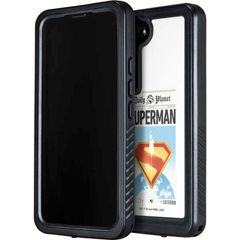 Superman 2025 Daily Planet Superman Cover Galaxy S24 Plus Waterproof Case