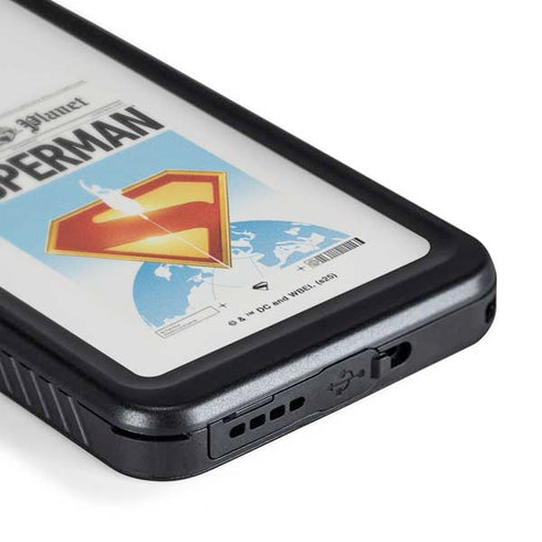 Superman 2025 Daily Planet Superman Cover Galaxy S24 Plus Waterproof Case