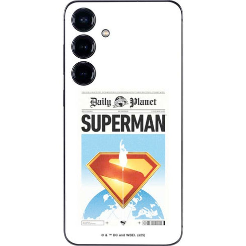 Superman 2025 Daily Planet Superman Cover Galaxy S24 Skin