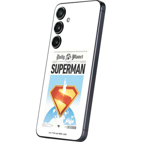 Superman 2025 Daily Planet Superman Cover Galaxy S24 Skin