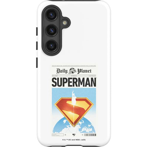 Superman 2025 Daily Planet Superman Cover Galaxy S25 Impact Case