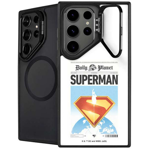Superman 2025 Daily Planet Superman Cover Galaxy S25 Ultra Kickstand Case