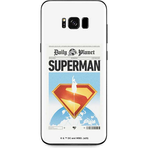 Superman 2025 Daily Planet Superman Cover Galaxy S8 Skin