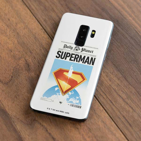 Superman 2025 Daily Planet Superman Cover Galaxy S9 Plus Skin