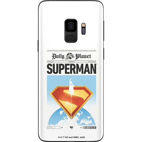 Superman 2025 Daily Planet Superman Cover Galaxy S9 Skin