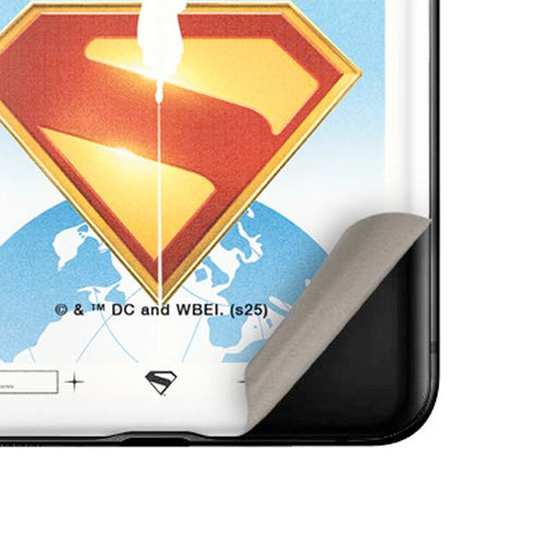 Superman 2025 Daily Planet Superman Cover Galaxy Z Flip Skin