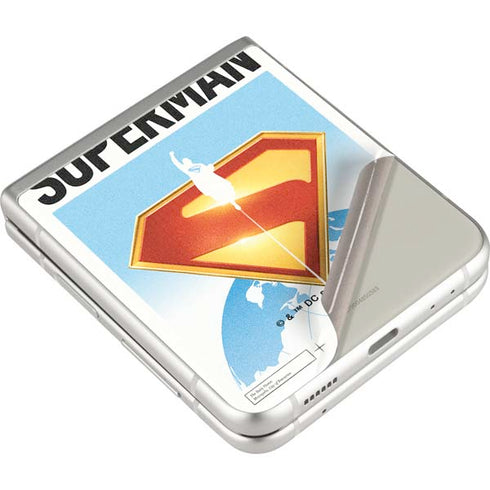 Superman 2025 Daily Planet Superman Cover Galaxy Z Flip3 5G Skin