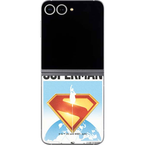 Superman 2025 Daily Planet Superman Cover Galaxy Z Flip6 Skin