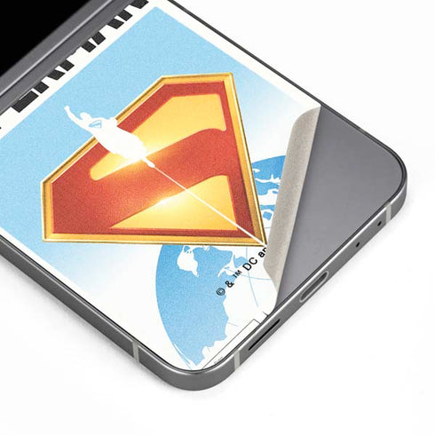 Superman 2025 Daily Planet Superman Cover Galaxy Z Flip6 Skin