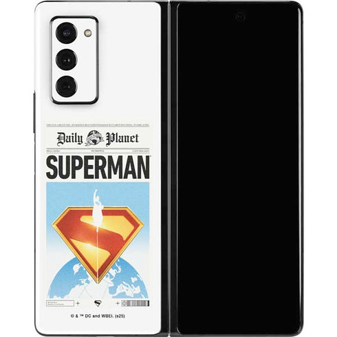 Superman 2025 Daily Planet Superman Cover Galaxy Z Fold2 5G Skin