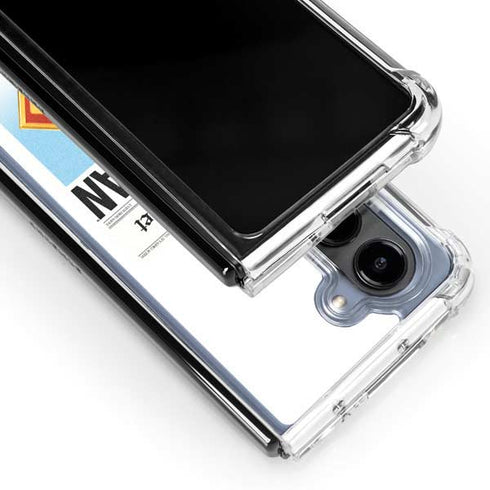 Superman 2025 Daily Planet Superman Cover Galaxy Z Fold5 5G Clear Case