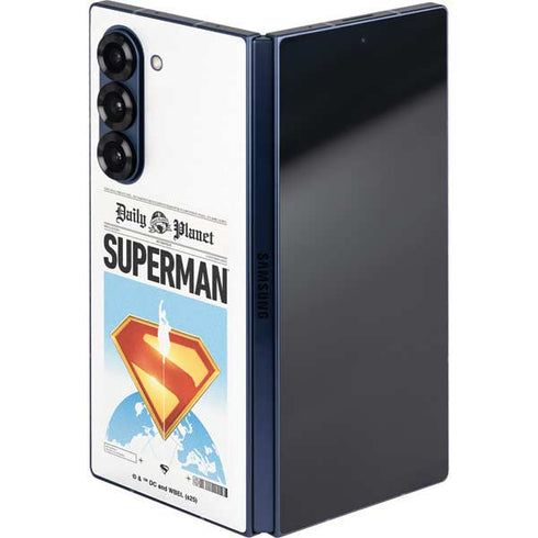 Superman 2025 Daily Planet Superman Cover Galaxy Z Fold6 Skin