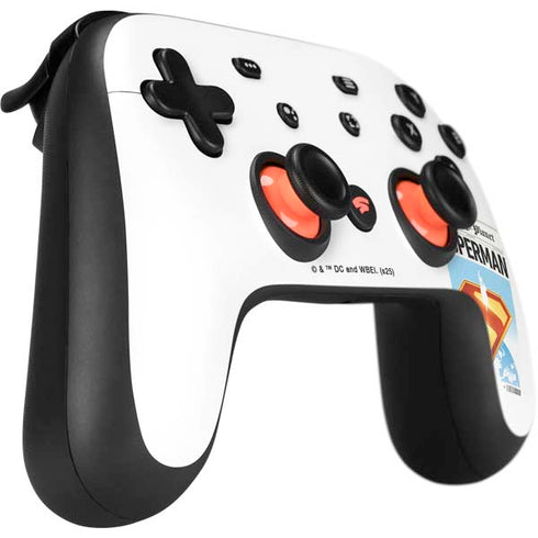 Superman 2025 Daily Planet Superman Cover Google Stadia Controller Skin