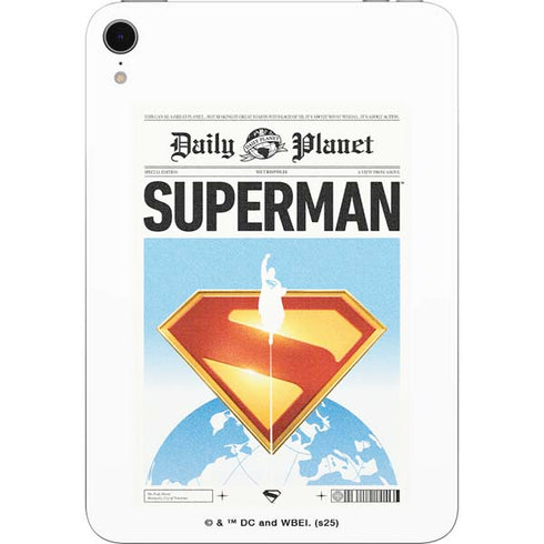 Superman 2025 Daily Planet Superman Cover Apple iPad Mini Skin