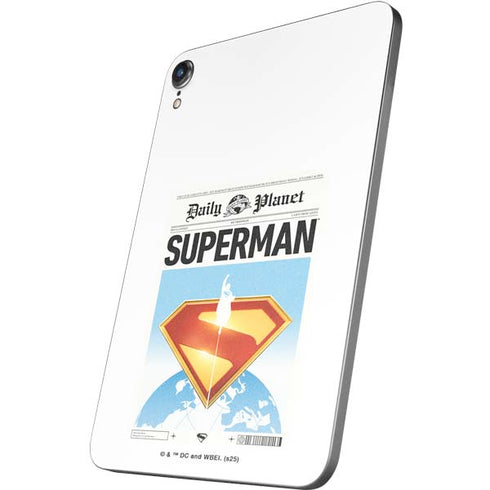 Superman 2025 Daily Planet Superman Cover Apple iPad Mini Skin