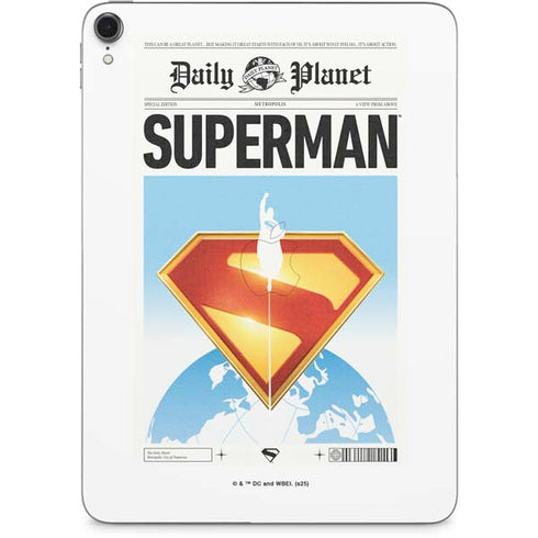 Superman 2025 Daily Planet Superman Cover Apple iPad Pro Skin