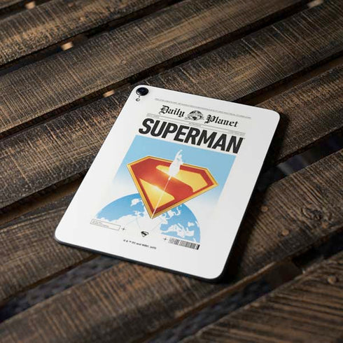 Superman 2025 Daily Planet Superman Cover Apple iPad Pro Skin