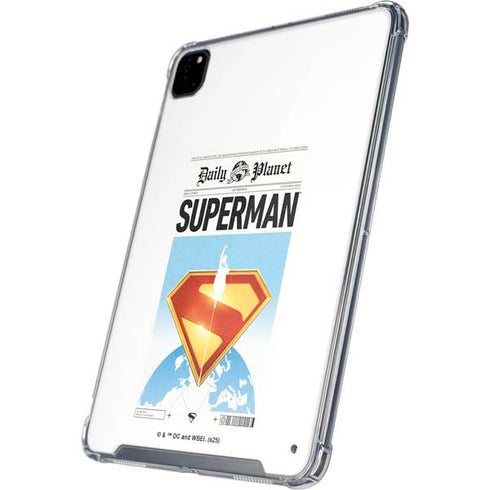 Superman 2025 Daily Planet Superman Cover iPad Pro 12.9in (2020) Clear Case