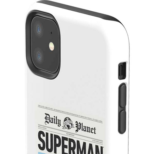 Superman 2025 Daily Planet Superman Cover iPhone 11 Impact Case