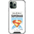 Superman 2025 Daily Planet Superman Cover iPhone 11 Pro Max Clear Case
