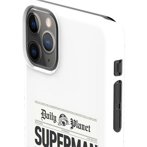 Superman 2025 Daily Planet Superman Cover iPhone 11 Pro Max Lite Case