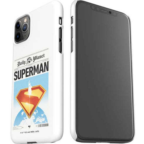 Superman 2025 Daily Planet Superman Cover iPhone 11 Pro Max Lite Case