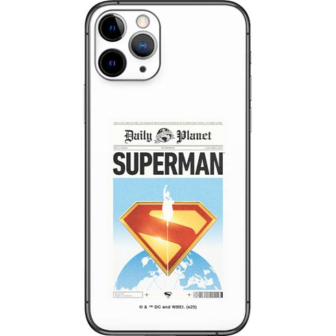 Superman 2025 Daily Planet Superman Cover iPhone 11 Pro Skin