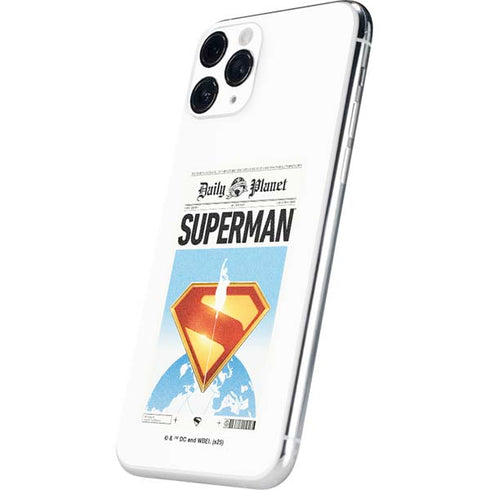 Superman 2025 Daily Planet Superman Cover iPhone 11 Pro Skin