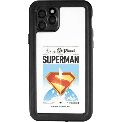 Superman 2025 Daily Planet Superman Cover iPhone 11 Pro Waterproof Case