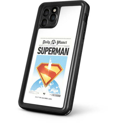 Superman 2025 Daily Planet Superman Cover iPhone 11 Pro Waterproof Case