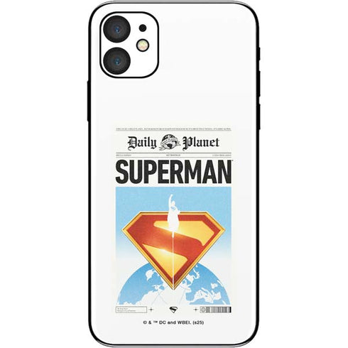Superman 2025 Daily Planet Superman Cover iPhone 11 Skin